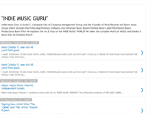Tablet Screenshot of indiemusicguru.blogspot.com