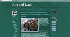 Desktop Screenshot of angeloandleah.blogspot.com