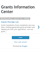 Mobile Screenshot of grants-center.blogspot.com