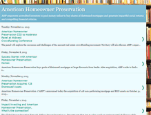 Tablet Screenshot of americanhomeownerpreservation-ahphelp.blogspot.com