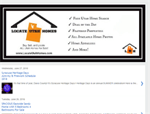 Tablet Screenshot of locateutahhomes.blogspot.com