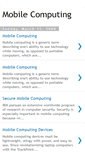 Mobile Screenshot of amobilecomputing.blogspot.com