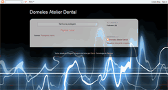 Desktop Screenshot of dornelesatelierdental.blogspot.com