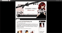 Desktop Screenshot of cherrymiku-graphicdesign.blogspot.com