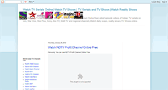 Desktop Screenshot of ilovetvserials.blogspot.com