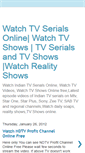 Mobile Screenshot of ilovetvserials.blogspot.com