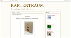 Desktop Screenshot of chrissie-kartentraum.blogspot.com
