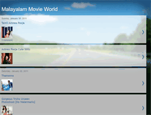 Tablet Screenshot of malayalammovieworld.blogspot.com