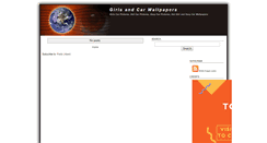Desktop Screenshot of girlcarwallpaper.blogspot.com