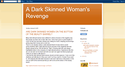 Desktop Screenshot of adarkskinnedwomansrevenge.blogspot.com