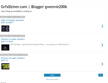 Tablet Screenshot of gwennie2006.blogspot.com