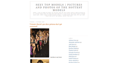 Desktop Screenshot of cutetopmodels.blogspot.com