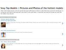 Tablet Screenshot of cutetopmodels.blogspot.com