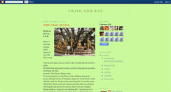 Desktop Screenshot of craigandray.blogspot.com