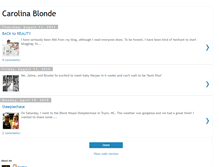 Tablet Screenshot of lifeofacarolinablonde.blogspot.com