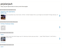 Tablet Screenshot of pejalanjauh.blogspot.com