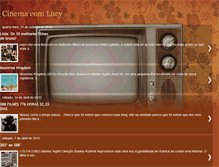Tablet Screenshot of cinemacomlucy.blogspot.com
