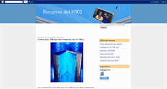 Desktop Screenshot of f003recursos.blogspot.com