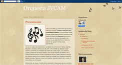 Desktop Screenshot of orquestajvcam.blogspot.com