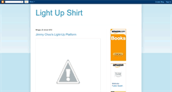 Desktop Screenshot of light-up-shirt.blogspot.com