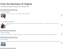 Tablet Screenshot of fromthemountainsofvirginia.blogspot.com