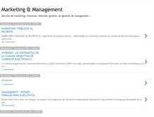 Tablet Screenshot of marketing-management.blogspot.com