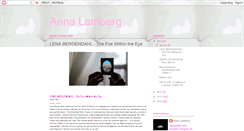 Desktop Screenshot of annalamberg.blogspot.com