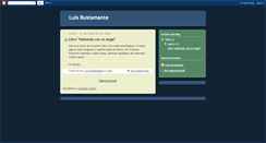 Desktop Screenshot of luisenriquebustamante.blogspot.com