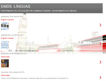 Tablet Screenshot of emdslinguas.blogspot.com