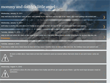 Tablet Screenshot of mommyanddaddyslittleangel.blogspot.com