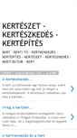 Mobile Screenshot of kerteszetinfo.blogspot.com