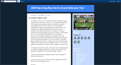 Desktop Screenshot of marchingbluedevils.blogspot.com