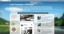 Desktop Screenshot of cubapedagogiapsicologia.blogspot.com