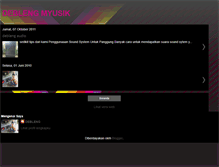 Tablet Screenshot of debleng-audio.blogspot.com