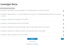 Tablet Screenshot of jobs-lowongan-pekerjaan.blogspot.com