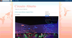 Desktop Screenshot of circuitoabierto-electronico.blogspot.com