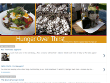 Tablet Screenshot of hungeroverthirst.blogspot.com