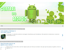 Tablet Screenshot of centraldoandroid.blogspot.com