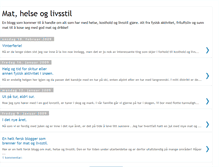 Tablet Screenshot of livsstilogmat.blogspot.com