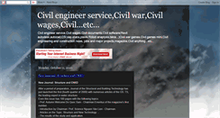 Desktop Screenshot of civilengineerservice.blogspot.com