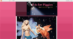 Desktop Screenshot of pisforpiggies.blogspot.com