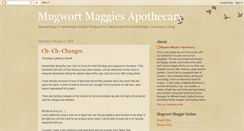 Desktop Screenshot of mugwortmaggiesapothecary.blogspot.com