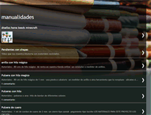 Tablet Screenshot of lasmanualidadesdeamparo.blogspot.com