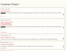 Tablet Screenshot of languagehopper.blogspot.com
