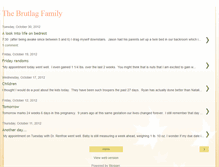 Tablet Screenshot of brutlagfamily.blogspot.com