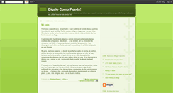 Desktop Screenshot of digalocomopueda.blogspot.com