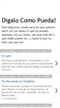 Mobile Screenshot of digalocomopueda.blogspot.com