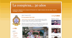 Desktop Screenshot of laconspicua.blogspot.com