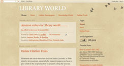 Desktop Screenshot of charu-libraryworld.blogspot.com