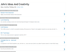 Tablet Screenshot of johnideas.blogspot.com